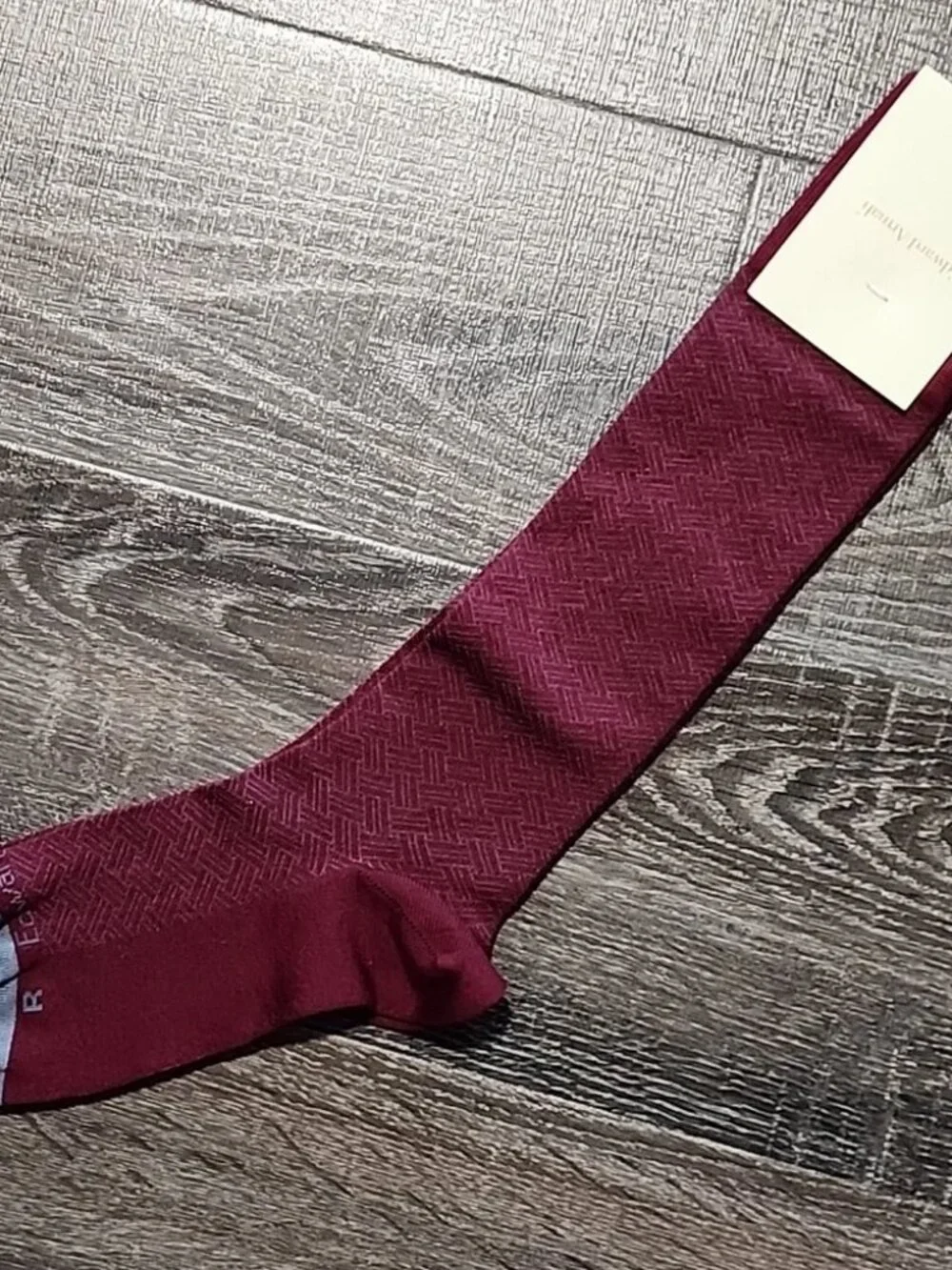 Edward Armah Basket Weave Compression Dress Socks